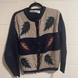 Vintage Granola Girl Button Up Cardigan